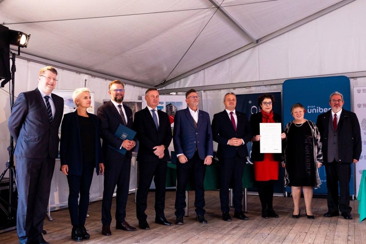 kamień węgielny bydgoskiej Akademii 